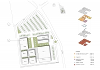 Master plan for new mall and new sustainable residential settlement – ecovillage in Borgaro Torinese (Turin)